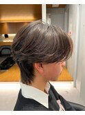 メンズ/センターパート/ニュアンスパーマ