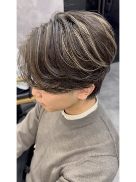 ワイ バイ カラー デザイン(Y by color design) 韓国ヘア×メンズハイライト