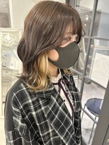 クレビア 名古屋(CreBiA)&nbsp;インナーカラー★ブロンド