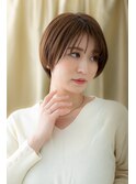 ミルクチョコレートシルキーマニッシュショートZ戸頭30代40代