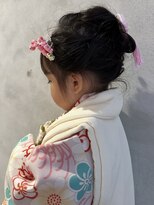 ルフトヘア 南千住&nbsp;七五三ヘアセット着付け