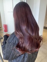 ザコーストバイネオリーブ 辻堂店(The coast by neolive)&nbsp;ハイライト入り☆ピンク紫カラー
