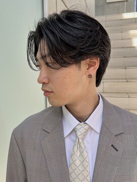 ニコ トウキョウ 渋谷(nico TOKYO) センターパート/サイドパート/ニュアンスパーマ／アップバング