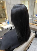 透明感黒髪ロング♪