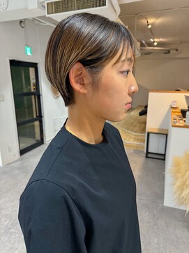 リイチ(LIICHI) ハンサムショート  マッシュショート