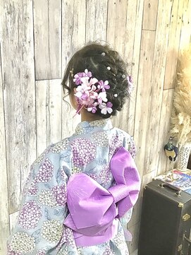 ヘアースペース ムーン(Hair Space MOON) ゆかたの着付けとヘアセットは岡山表町のヘアースペースムーンへ