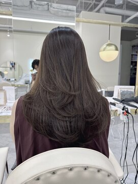 シェノン 心斎橋(CHAINON) グレージュ/レイヤーカット/髪質改善