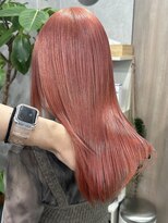 ロウル 渋谷(LOWRL)&nbsp;テラコッタオレンジ/ケアブリーチ/ダブルカラー