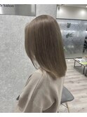 ブリーチなしダブルカラーオリーブベージュ