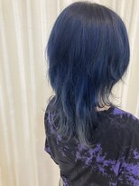 ユニコヘア(unico hair) グラデーションブルー