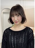 【stylist AIKA】タンバルモリでふんわりボブ♪