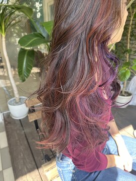 ダブル(W) 【hair salon W】インナーカラー