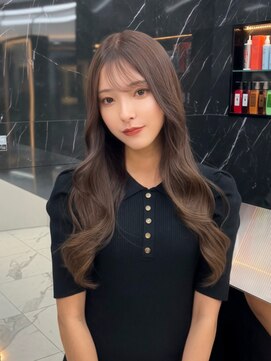 ラピス 渋谷本店(Lapis) ココアカラー/シールエクステ/ブリーチなし/レイヤーカット