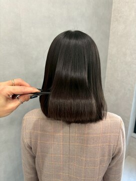 ウル バイ ドット(ulu by dot.) 【仁藤】髪質改善カラー/白髪ぼかしハイライト[町田駅/髪質改善]