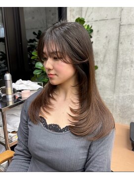 ヌエン 渋谷(NU/EN) ワンカールでまとまるレイヤーカット