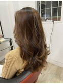 【原　將紘】Aライン　カーキグレージュ