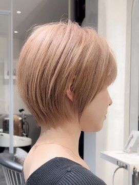 ロンドジェネルーズ 柏(Lond generous) ミニウルフ黒染め髪質改善縮毛矯正酸性ストレートレイヤー/柏柏