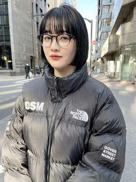 ソト 銀座(soto.) ハイライトカラー/くびれヘア/レイヤーパーマ/ミニボブ[銀座]