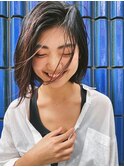 ミディアムレイヤー◎髪質改善◎黒髪◎モード/ヘッドスパ本厚木