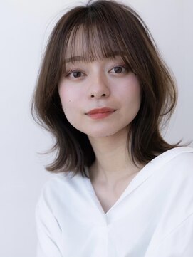 ドットハリス(.Hallis) レイヤーボブ/レイヤーカット/くびれレイヤー/韓国風ヘア