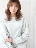 マロンベージュ20代30代40代こなれロングウルフインナーカラー