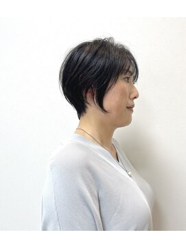 テルミークリニカルデザイン 北千里 40代の方にオススメショート丸みショート