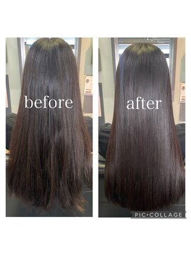 ジェリカ(Jlica) 酸性ストレートで艶めく髪へ　髪質改善　ストレート　縮毛矯正