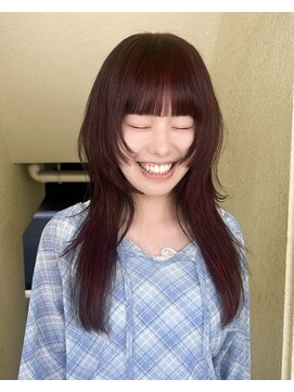 ローレン(LOREN) ミディアムヘア/デザインカラー/フェイスフレーミング/栄/久屋