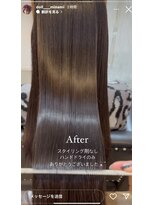 ドール(DOLL) お悩み【癖による広がり】髪質改善ストレート