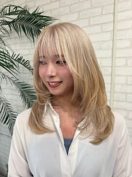 ココテラス(coco terrace) レイヤーカット/ケアブリーチ/髪質改善