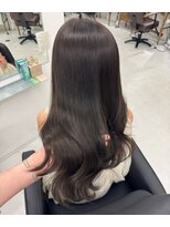 ハピネス 梅田茶屋町店(HAPPINESS)&nbsp;韓国ヘア/レイヤーカット/顔周り/ブリーチなし/グレージュ