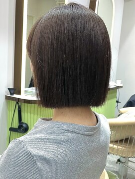 ロンド メリー 大宮(Lond merry) マロンベージュ/オリーブグレー/ブリーチなし/ボブ/小顔大宮