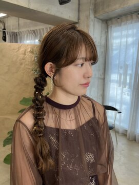 ウリ 横浜(uli) 【arin指名限定】お呼ばれヘア