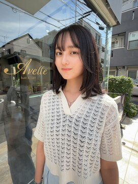 ゆるふあミディアムボブ