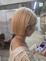 フリーラ 京都河原町三条店(freera)&nbsp;ブロンドヘア、ボブ