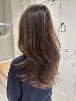 テクネ 天神大名(techne) 天神大名レイヤーカット大人レイヤーくびれヘアロング今泉