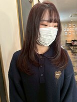 ドクターズサロン レラパール&nbsp;黒髪ミディアム/デザインレイヤー/髪質改善/艶髪/内巻き/艶髪