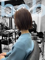 フランチェスカドットボブ(francesca.bob) サンドベージュ×切りっぱなしボブ【田野剛大】梅田