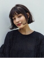 ハート 新子安店(HEART)&nbsp;新子安/ミルクティーブロンド/ダークブルー/デジタルパーマ