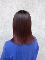 ミニム ヘアー(minim hair)&nbsp;【minim×まは】レッドオレンジ