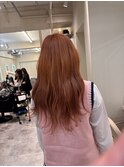 アプリコットオレンジ/オレンジ/ブリーチ