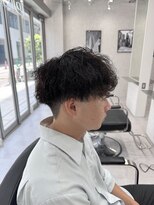 リアリクス(REALIX)&nbsp;大宮ツイストスパイラルパーマ刈り上げマッシュメンズ