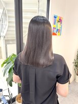 エブリ(evri)&nbsp;切りっぱなしボブ　髪質改善ストレート　縮毛矯正　ストレート