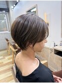 髪質改善酸性ストレートショート用賀