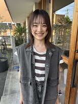 ティーズピーク(ty s peak) 顔周りプツっとミディアムヘアー◎
