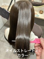 チルコ(chillco)&nbsp;オイルストレート・全体カラー