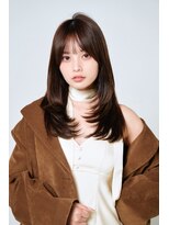 ジーナ 渋谷駅前(Zina)&nbsp;髪質改善*艶感ハッシュカットグレージュレイヤー*【Zina渋谷駅】