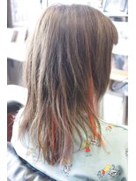 オーバーキャプテンネイキッド(OVER CAPTAIN NAKED)&nbsp;ソフトグラデーションカラー×ポイントジンジャーエクステ