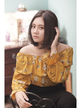 バポス ヘアサロン (BAPOS Hair Salon) 小顔ミディボブ