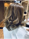 バレイヤージュ☆アッシュ